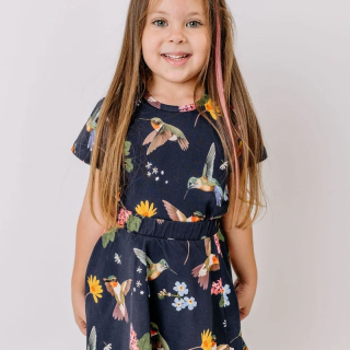 Triko Walkiddy - Hummingbirds Around Flowers vel. 98